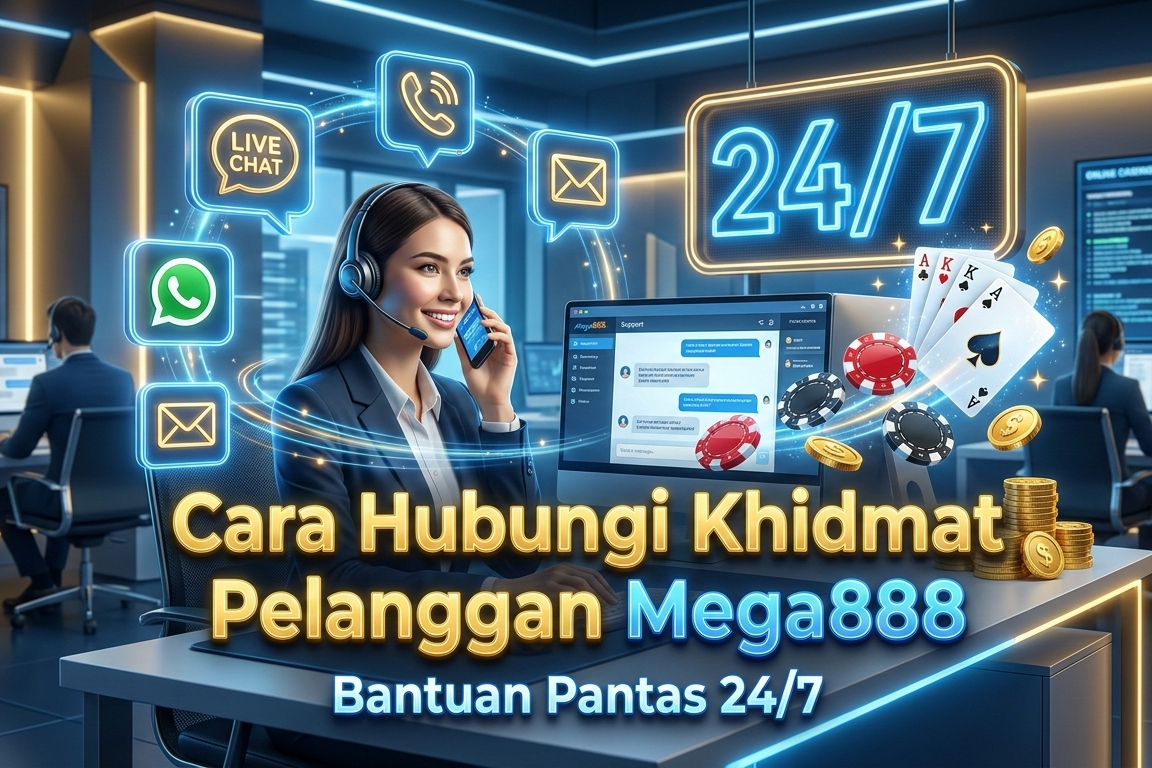 Cara Hubungi Support Mega888 Khidmat Pelanggan Mega888